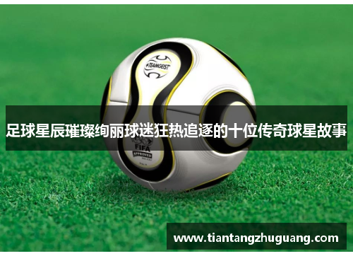 足球星辰璀璨绚丽球迷狂热追逐的十位传奇球星故事