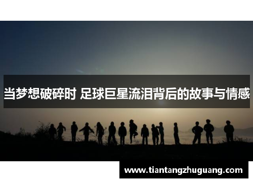 当梦想破碎时 足球巨星流泪背后的故事与情感