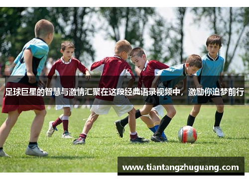 足球巨星的智慧与激情汇聚在这段经典语录视频中，激励你追梦前行